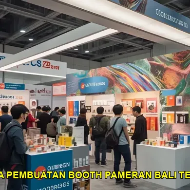 harga pembuatan booth pameran bali terbaik